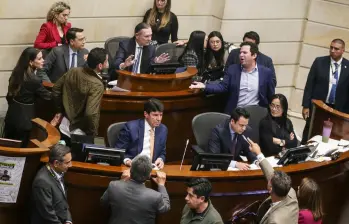 El tercer y cuarto debate se harían en la Comisión Primera y la plenaria del Senado. FOTO: Colprensa.
