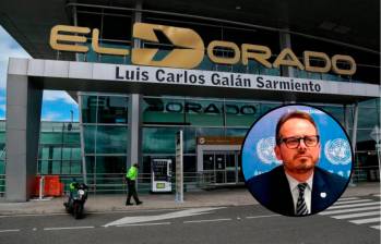 La declaración sobre el informe de los cuerpos en El Dorado de Bogotá la hizo el representante de la ONU en Colombia, Carlos Ruiz Massieu. FOTO COLPRENSA