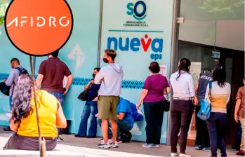 El gremio Afidro propuso crear una mesa técnica de emergencia para estabilizar la situación de Nueva EPS. FOTO JUAN ANTONIO SÁNCHEZ