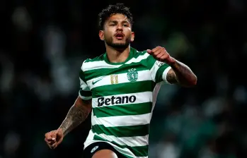 Luis Javier Suárez, figura del Sporting de Lisboa. FOTO X-SPORTING