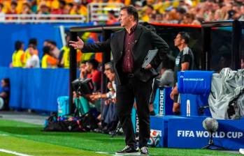 El técnico de Colombia resaltó la entrega del equipo, el esfuerzo que hicieron para el empate ante Portugal. FOTO JUAN ANTONIO SÁNCHEZ 