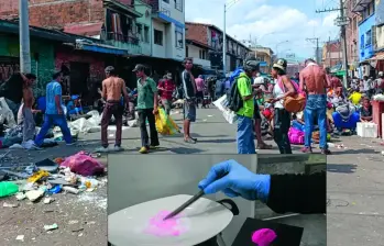 El tusi es una mezcla que varia de lote en lote, como una ruleta química. Foto: EL COLOMBIANO y AFP.