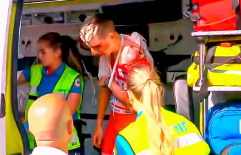 Tadej Pogacar afronta ahora un proceso de recuperación tras sufrir el primer abandono de su carrera en una de las tres grandes vueltas. FOTO: CAPTURA DE VIDEO