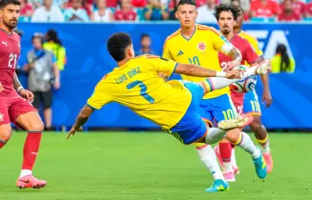 Luis Díaz, uno de los referentes de Colombia para el duelo de este viernes ante Ghana. FOTO: Juan Antonio Sánchez