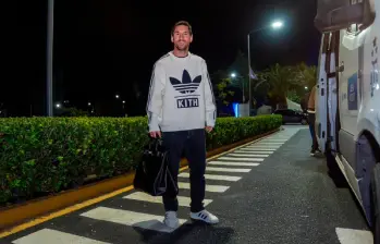 Messi se perdió el último juego con Argentina debido a una lesión de bajo grado en el músculo aductor. El capitán ya se reincorporó al equipo. FOTO X-SELECCIÓN ARGENTINA