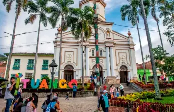 La mayoría de las personas desplazadas en este último éxodo masivo han permanecido en el casco urbano. FOTO: EL COLOMBIANO