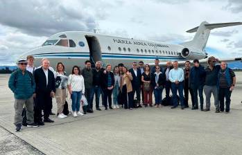 Esta es la delegación del Gobierno en los diálogos con el ELN. FOTO CORTESÍA 