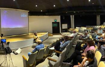 Conferencias abiertas al público, exposiciones y conversatorios hacen parte de la programación especial en el planetario por los 50 años de la Sociedad Julio Garavito para el Estudio de la Astronomía. FOTO cortesía Sociedad Julio Garavito