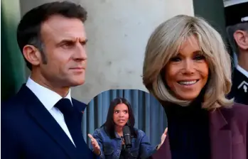 En 2022, Brigitte Macron demandó a dos mujeres en Francia por difundir comentarios similares. FOTO: Getty y tomada de redes sociales