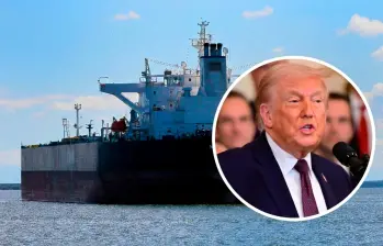 La amenaza de cierre del estrecho de Ormuz afecta el mercado del crudo. Trump promete escolta naval y seguros para garantizar el flujo energético mundial. FOTO GETTY