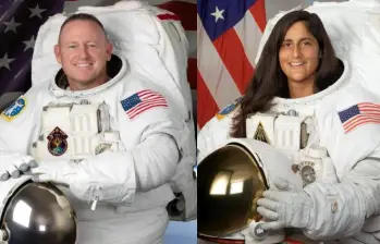 Sunita Williams y Barry Wilmore esperan su regreso a la Tierra tras más de ocho meses en la EEI. FOTOS NASA