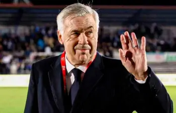Carlo Ancelotti técnico del Real Madrid podría dirigir su último clásico con los merengues. FOTO TOMADA X@realmadrid