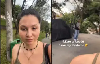 Los episodios ocurrieron entre las comunas Robledo y Picacho mientras la francesa caminaba. Imagen: captura de video, redes sociales.