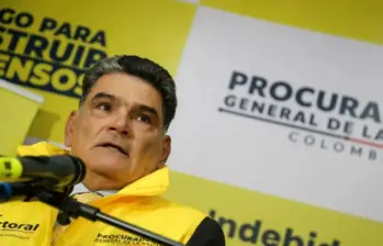 Procurador, Gregorio Eljach. Foto: Procuraduría