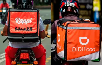 Los domicilios en plataformas de delivery crecen hasta 65% en épocas de partidos mundialistas. FOTO EL COLOMBIANO. 
