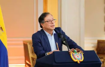 Gustavo Petro, presidente de la República. Foto: Colprensa