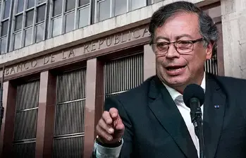 La tensión entre el presidente Gustavo Petro y el banco central se intensificó tras la reciente subida de 100 puntos básicos en las tasas de interés. Foto: Presidencia
