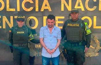 Libar Ropero Mandon se entregó a las autoridades, que lo buscaban por presunto abuso sexual en Puerto Asís. FOTO: Cortesía Fiscalía
