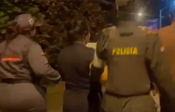 La mujer fue capturada en el municipio de Chigorodó, luego de que se comprobara que la niña era sometida a múltiples torturas. FOTO: Cortesía Fiscalía General de la Nación