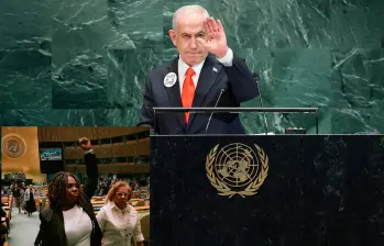 Con este gesto el Gobierno de Gustavo Petro reafirmó su postura crítica, acusando a Israel de genocidio y defendiendo la causa palestina en escenarios internacionales. FOTO: Cancillería y GETTY