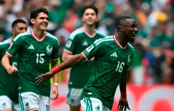 Julián Quiñones suma cuatro goles en el Mundial. FOTO AFP