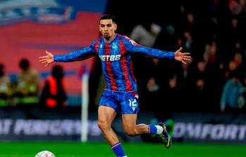 Daniel Muñoz fichó por el Crystal Palace en enero del 2024 por un monto cercano a los 8 millones de euros. FOTO: GETTY