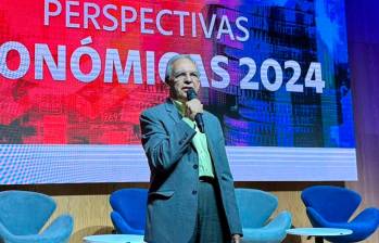El ministro de Hacienda, Ricardo Bonilla, habló de la coyuntura económica de Colombia y de las vigencias futuras durante un foro de Anif y Fedesarrollo. FOTO CORTESÍA ANIF