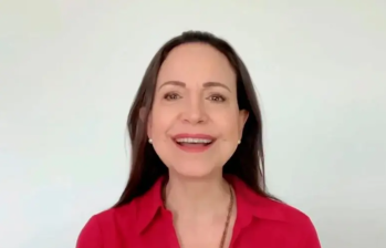 En su intervensión aseguró que el presidente estadounidense Donald Trump está en lo correcto de catalogar a los cárteles venezolanos como organizaciones terroristas. Foto: Cortesía @MariaCorinaYA