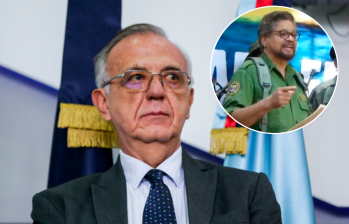 El ministro de Defensa, Iván Velásquez, aseguró que los acercamientos con “Iván Márquez” hacen parte de las actividades exploratorias del alto comisionado de Paz. FOTO COLPRENSA Y CORTESÍA
