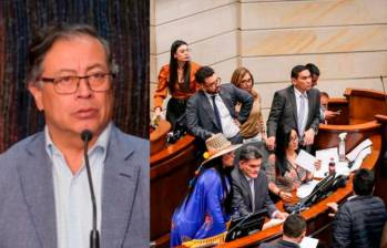 El Gobierno Petro y su bancada siguen sin poder sacar adelante la reforma pensional en el Congreso. FOTO: Colprensa