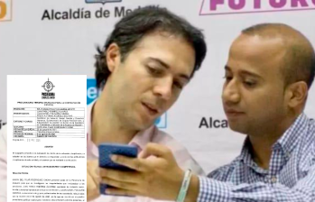 Juan Pablo Ramírez es uno de los principales alfiles de Daniel Quintero. Tras su polémico paso por la alcaldía ahora trabaja para el gobierno Petro. Foto: EL COLOMBIANO