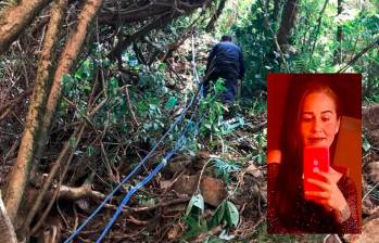 Yulia Ilein Parra Barrera (detalle), de 38 años, murió al caer a un barranco de unos 20 metros en el sector de La Catedral. FOTOS: CORTESÍA