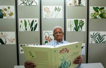 Ramiro Fonnegra es biólogo de la Universidad de Antioquia y doctor en Botánica de la Universidad de Sao Paulo. Foto Jaime Pérez
