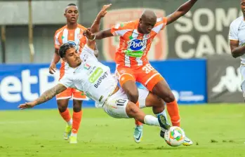 16 equipos de fútbol colombiano, entre los que se mencionan a Águilas Doradas y Envigado FC, serían sancionados por la SIC. FOTO CAMILO SUÁREZ 