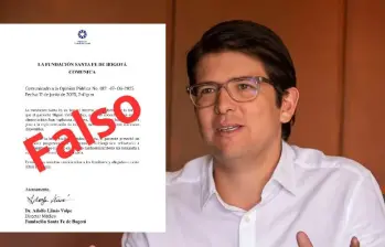 Falso el fallecimiento de Miguel Uribe Turbay. FOTO: EL COLOMBIANO