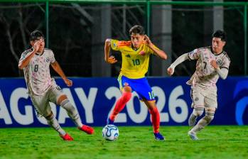 Samuel Martínez viene de ser una de las figuras en el Sudamericano sub-17. FOTO X-FCF
