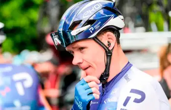 Chris Froome, quien tiene 40 años de edad, suma 46 triunfos como corredor profesional. FOTO AFP
