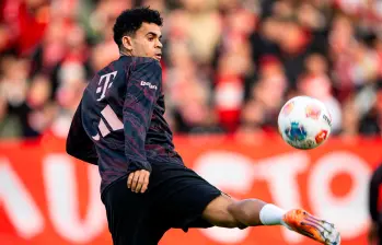 Luis Díaz es una de las grandes estrellas del Bayern Munich. FOTO: X-BAYERN