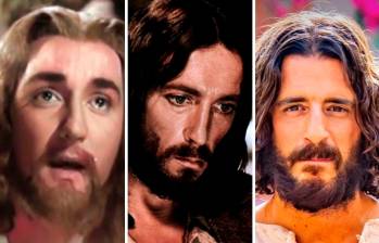 Enrique Rambal, Robert Powell y Jonathan Roumie son algunos de los actores que han dado vida en la pantalla grande a Jesús de Nazareth. Fotos: Cortesías.