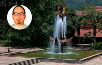 Según afirmaron representantes del profesorado y los estudiantes, Wilmar Mejía se defendió y alegó que no había ningún impedimento legal para continuar como delegado dentro del CSU. Foto: EL COLOMBIANO y tomada de redes
