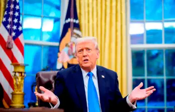 Con esta estrategia, el presidente de Estados Unidos, Donald Trump, busca consolidar la supremacía de su país. FOTO: Getty