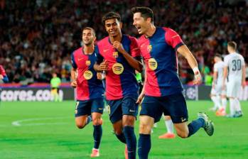 El cuadro catalán buscará celebrar su aniversario el sábado en el duelo contra Las Palmas, programado para las 8:00 a.m. (hora de Colombia). FOTO: GETTY