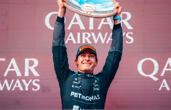 George Russell, de 28 años, es el primer líder del Mundial de F1-2026. FOTO @MERCEDES