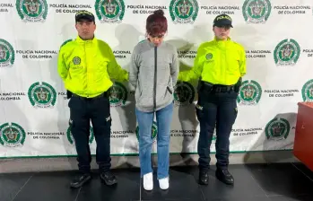 Alias Gabriela permanecerá detenida mientras avanza el proceso en su contra, es acusada de tres delitos. FOTO CORTESÍA