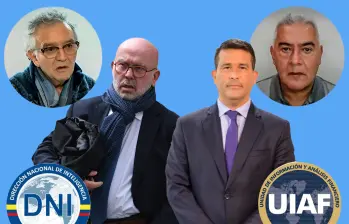 De izq. a derecha: Jorge Lemus, Gonzalo Boye, Luis Eduardo Llinás y Diego Marín ‘Papá Pitufo’. FOTO CORTESÍA