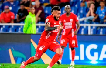 Duván Vergara anotó 20 goles en su segundo periplo con la camiseta de América. FOTO: Colprensa