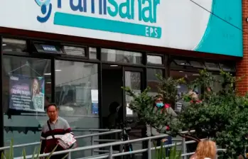 La EPS Famisanar está bajo intervención para administrar del Gobierno Petro desde septiembre de 2023. FOTO COLPRENSA