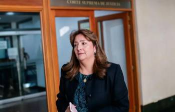 Ángela María Buitrago, exministra de Justicia. Foto: Colprensa