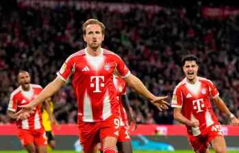 Harry Kane ya suma 104 goles en su historial con el Bayern Munich. FOTO: X-Bayern