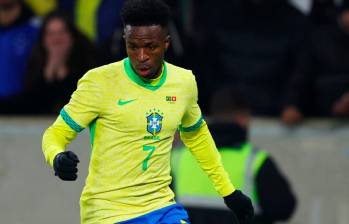Vinícius fue uno de los pocos hombres que se destacó en Brasil en su debut en el Mundial. Anotó en el empate 1-1 frente a Marruecos. Foto: Getty